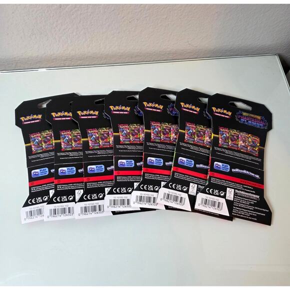 Pokémon TCG Mega Evolution Phantasmal Flames (7) Booster Bundle - Factory Sealed - Picture 2 of 2